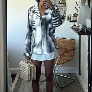 Stenströms striped long sleeve shirt